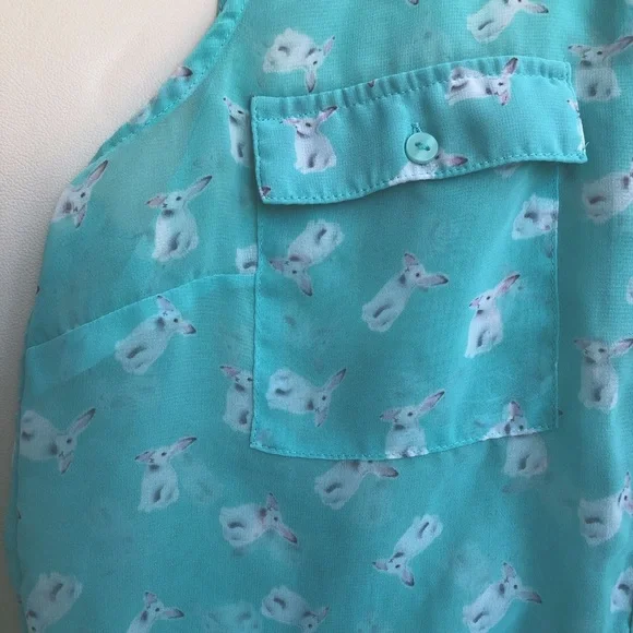 ***2/$20***Cute Bunny rabbit top - Picture 2 of 4